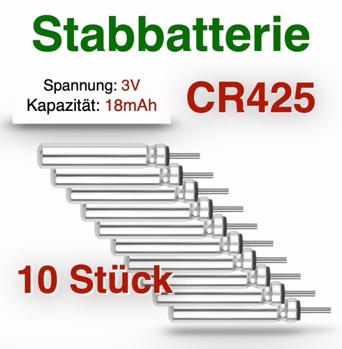 Stabbatterie cr425 für - stabbatterie,