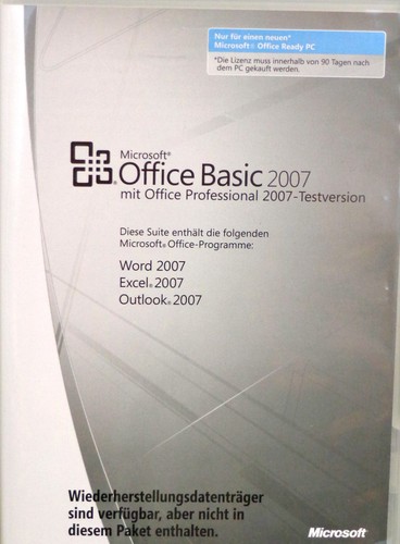 Office basic 2007 - office,