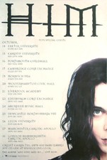 RIESEN Poster HIM - Face & Tour Dates ca1x1,5m  XL753