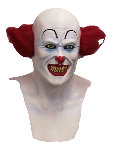 Horror halloween clown maske - horror,