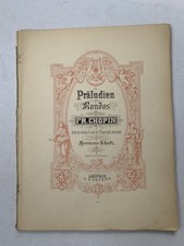 Noten . Chopin. Präludien und Rondos.   Klavier.