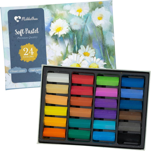 Soft pastellkreide 24 - pastellkreide,