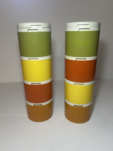 Vintage tupperware stapel - vintage,