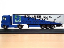 Herpa 267465 Renault Magnum Gardinenplanensattelzug "Söllner" - Neu in OVP