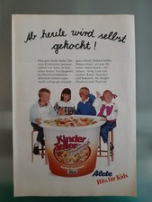 Seltene Werbung Alete Hits für Kids, Kinder Teller, aus Heft von 1987, 
