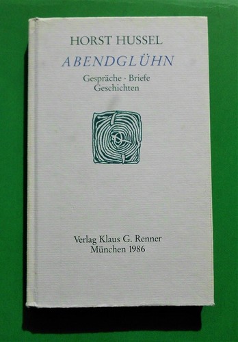 Horst hussel abendglühn - horst,