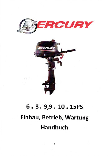 Mercury aussenborder 8 - aussenborder,