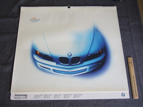 Bmw kalender 1996 - kalender,