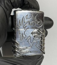 Zippo Feuerzeug 30 Limited Edition Dragon Tribal Double Sided Metal 2008