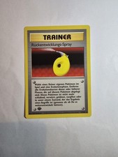 Pokemon Karte Rückentwicklungs-Spray 1.Edition