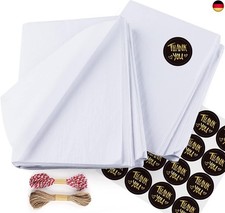 Seidenpapier 50 Blatt 50 x 70cm weiß bastelpapier Papier Transparentpapier zum 