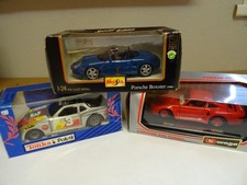 Porsche Modelle Maßstab 1:24 -Tonka Polistil-Maisto-Burago-Boxter-Porsche 959u.a