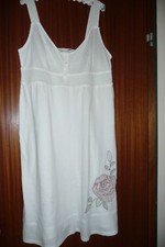 NEU 100% BIO M Nachthemd Nachtwäsche Schwangerschaftsnachthemd Stillnachthemd 