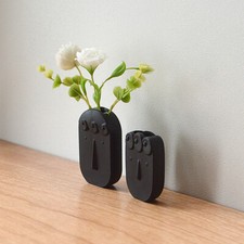 3 St. Puppenhaus Miniatur Vase