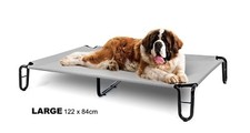 Elevated dog bed grey - elevated, xl,