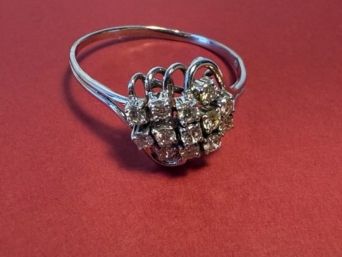 Cocktail diamant cluster ring - cocktail-diamant,