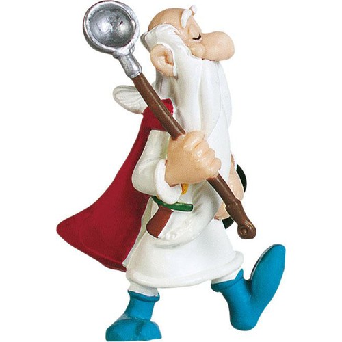 Asterix figur miraculix mit - figur,