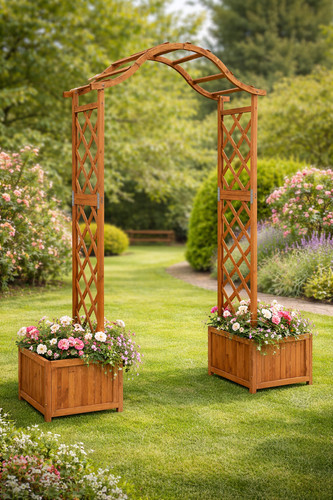 Holz garten pergola - garten-pergola, mit