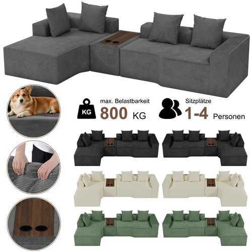 320cm ecksofa form modulares - 320cm,
