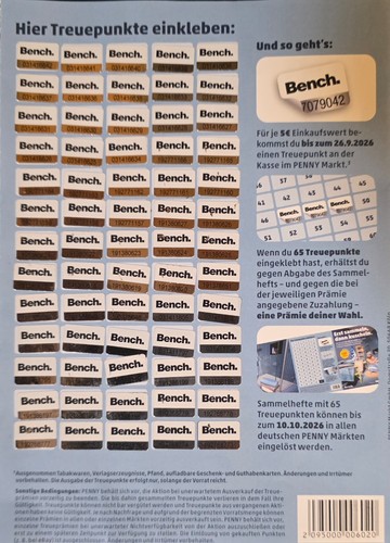 Penny treuepunkte bench - penny, |