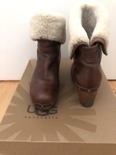 UGG Boots Lynnea Lammfell Gr 37 Braun