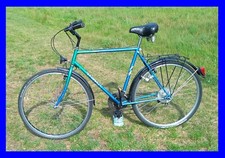 sportliches 28" Herren Fahrrad RH = 58cm grünblau 3x6=18 Gang Berlin Südwest