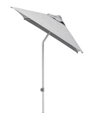 Kettler Sonnenschirm Balkonschirm EASY PUSH 150x210cm silber / hellgrau melliert
