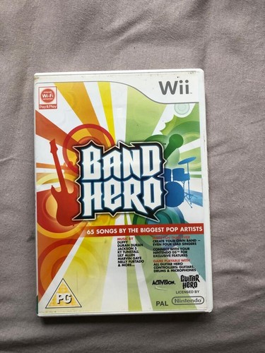 Band hero nintendo wii 2009 - hero, wii,