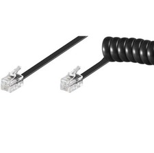 Telefonhörer Spiralkabel 2 m