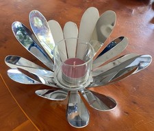 Kerzenhalter Metall Blume Teelicht von Fink