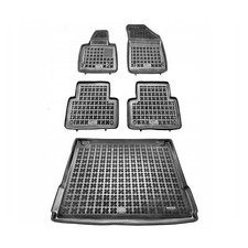 Satz Fußmatten und Matte für