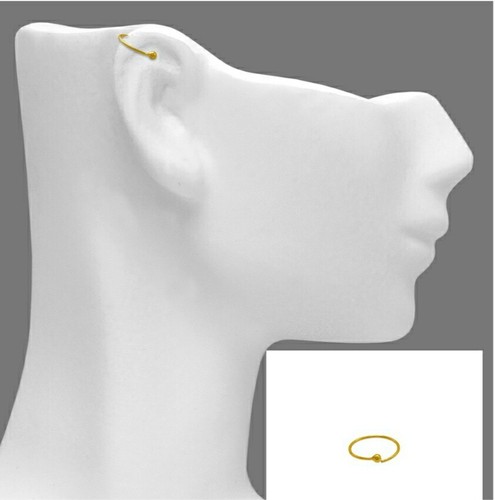 Ear cuff 14k massiv gold - ear,