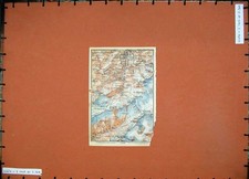 Old Vintage Print 1928 Colour