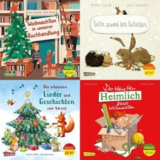 Maxi Pixi Bücher 121 Winterzauber Weihnachtsbücher Softcover Ab 3 Jahre +BONUS