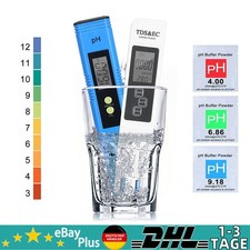 Digital Tester TDS PH EC Wassertest Meter Messgerät Leitwertmessgerät 0-9990ppm