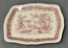 Villeroy und Boch Burgenland rot - Käseplatte - Butterplatte