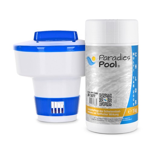 Pool dosierschwimmer 1kg - dosierschwimmer,