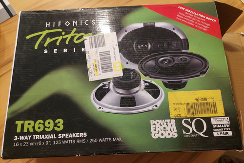 Hifonics tr693 250 watt 6x9 - hifonics,