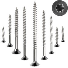 SPANPLATTENSCHRAUBEN Teilgewinde Edelstahl VA V2A A2 Torx Holzschrauben Senkkopf