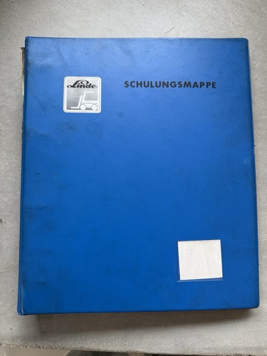 Schulungsmappe linde stapler - schulungsmappe,
