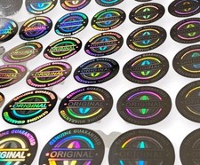 Hologramm Aufkleber 20mm Rund