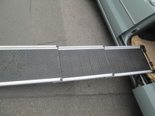 Alu-Hunderampe, dreiteilig, Teleskoprampe