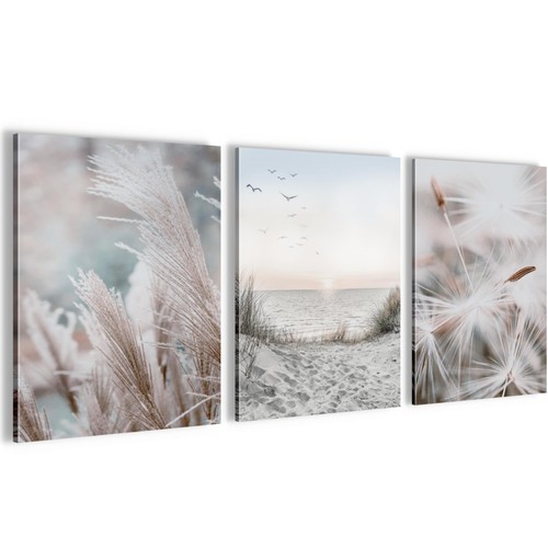 Wandbilder set boho moderne - set,