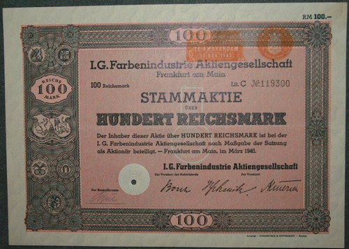 Farbenindustrie - i., g.