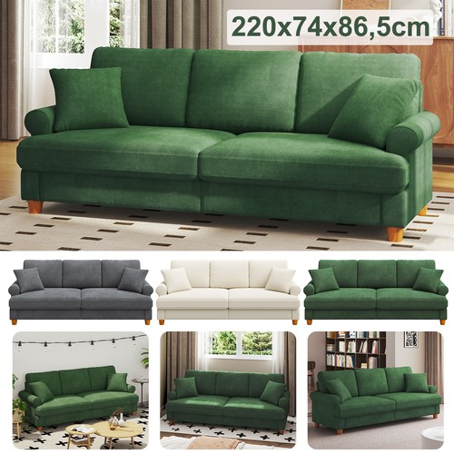 Sitzer sofa 220cm chenille - sofa,
