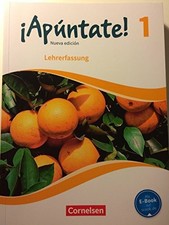 ¡Apúntate! 2. Fremdsprache Nueva edición Band 1 Buch Cornelsen Verlag