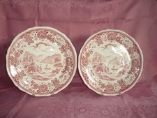 Villeroy & Boch Burgenland rot   Speiseteller 2 x       Nr. 1