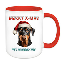 Hunde Tasse Weihnachten