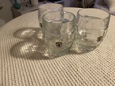 Bierkrug, Tucher, Glas, Patrizier, Retro, Vintage,Bier, Brauerei, 3 Stk