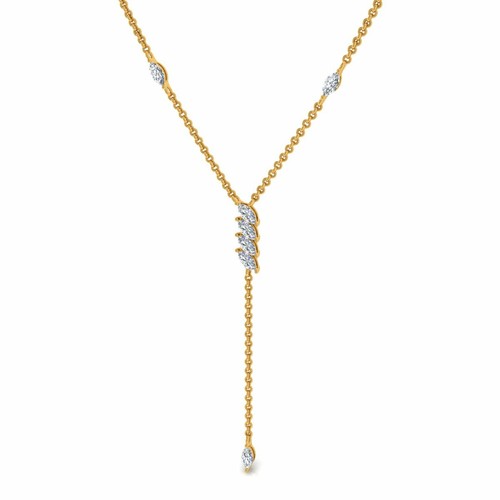 14k gelbgold kunstdiamanten - 14k,